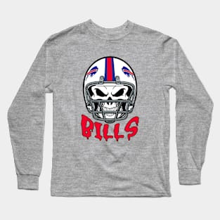 Buffalo Bills Helmet Long Sleeve T-Shirt